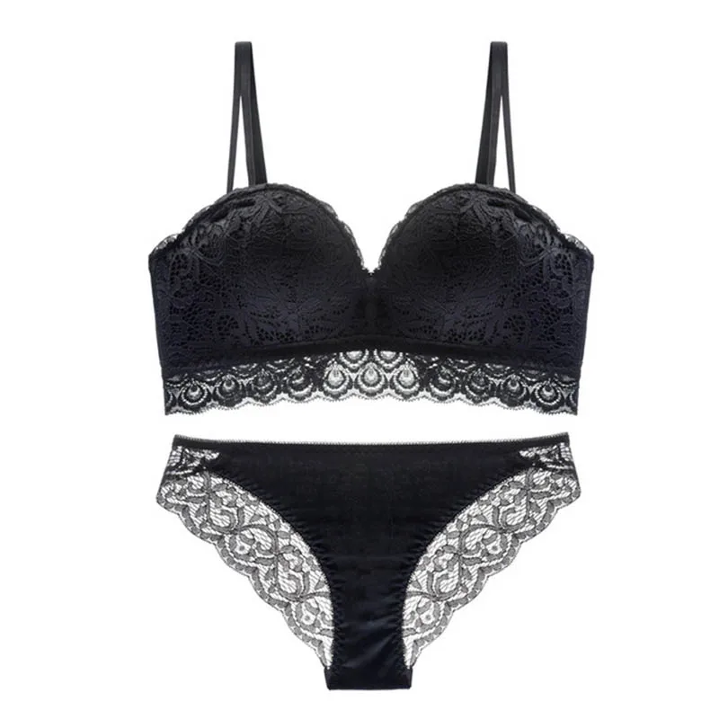 Бюстгальтер без бретелек и трусики косточек бюстгальтер интимное сексуальное