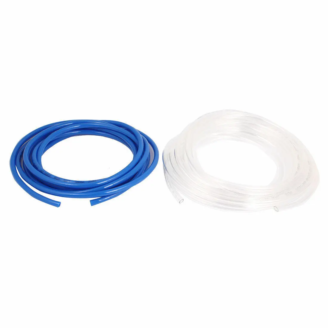

2Pcs Flexible Air Tubing Gas Line PU Pneumatic Tube Pipe Hose Blue Clear