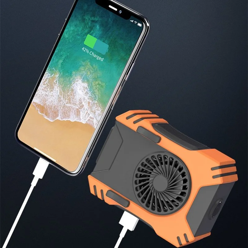 

Portable Waist Fan New Hanging Neck Fan Portable Sports Lazy Mini Fan personal Air Conditioner Fan summer 5V 5W