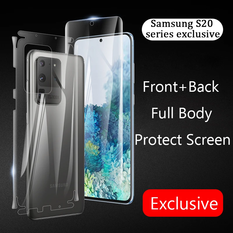 Защитная пленка VALAM для Samsung Galaxy S20 Plus UItra защитная на весь корпус | Мобильные