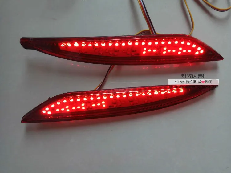 

eOsuns Led brake light driving light reverse lamp assembly rear bumper lights for Hyundai sonata 8 2010-14