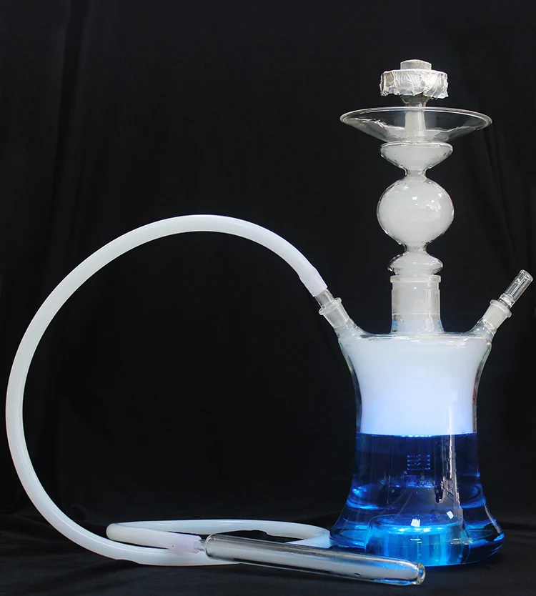

Led Art Nargile Shisha Glass Hookah With Led Light USA Design