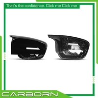 for bmw 5 series g30 g38 6 series gt g32 7 series g11 g12 17 18 19 f90 m5 style replacement carbon fiber side mirror cover lhd