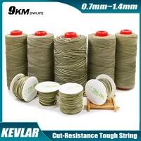 braided kevlar kite line string 80400lb abrasion flame resistant tough tactical rope kite fixing parachute outdoor fishing toys