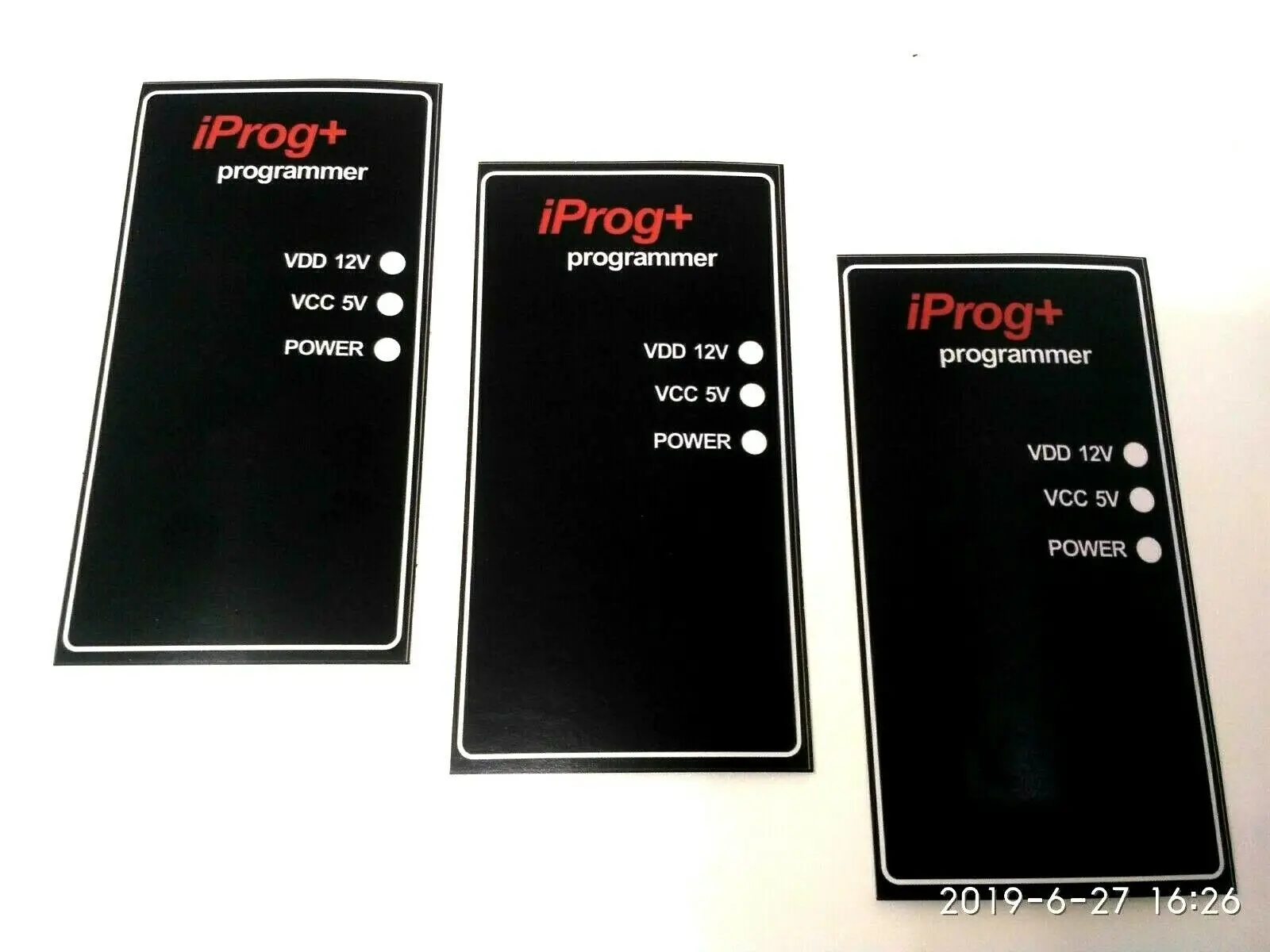 

IPROG + три наклейки. 3 этикетки. 3 предмета в комплекте.