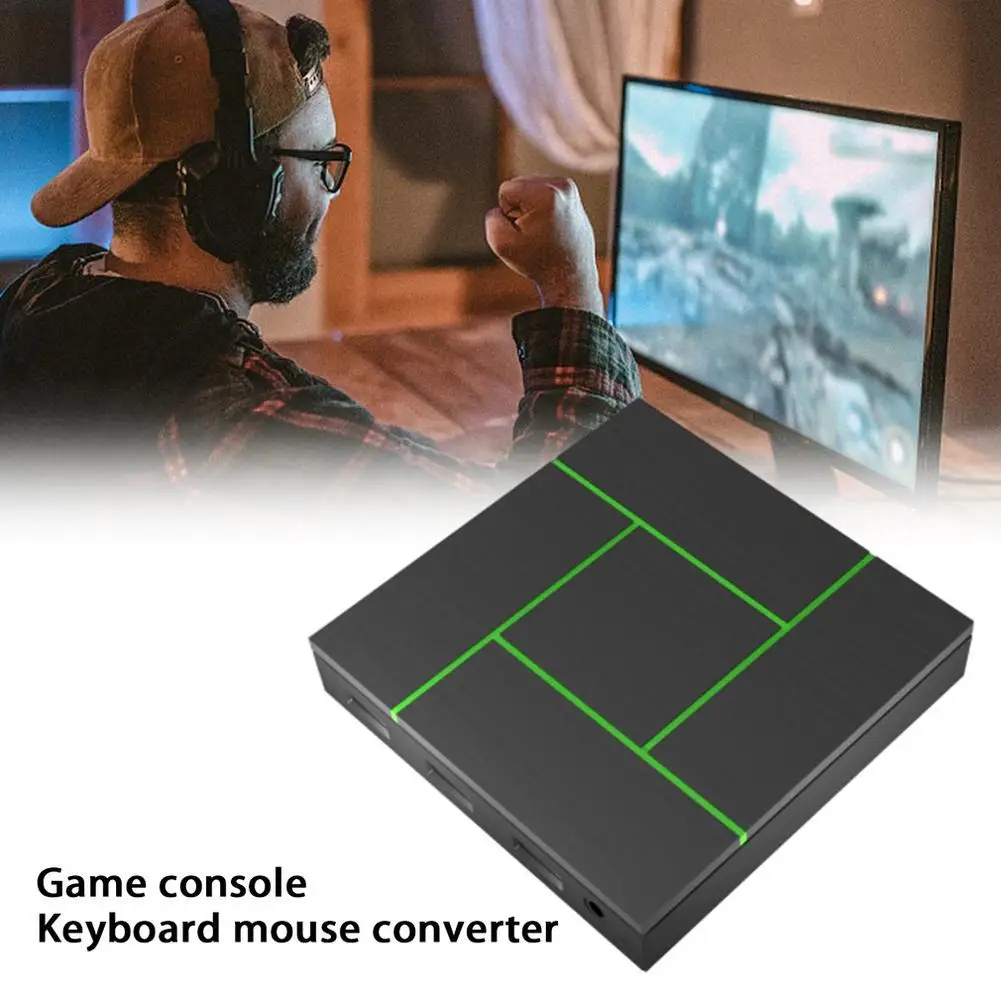 

Адаптер-конвертер для контроллера клавиатуры, мыши для Xbox One/PS3/PS4/Switch игровой консоли USB