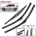 Набор щёток стеклоочистителя Erick's для Dacia, Renault, Sandero, MK2, 2012-2014, 222011 дюймов