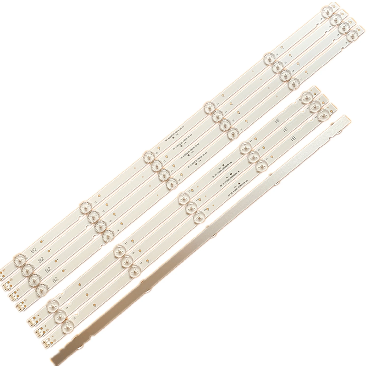 

100% New 8pcs/Kit LED strips for LG 55 TV 55UJ6200 UA 55LJ620V 55UJ620 LC550EGJ SK A4 RF AZ550E30 0501A 20 RF AZ550E30 0601B 20