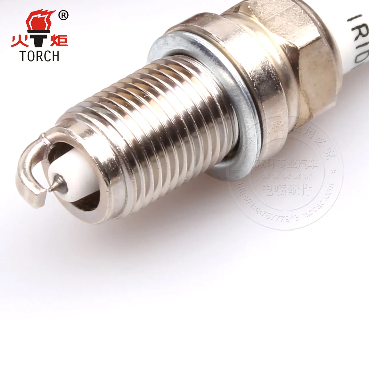 Бесплатная доставка. Фонарь с иридиевыми свечами зажигания в виде свечи фонарика