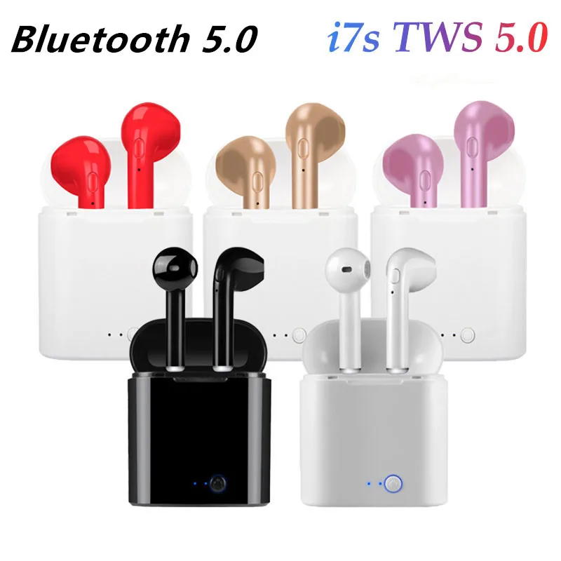 TWS I7 Bluetooth наушники музыкальные бизнес гарнитура спортивные подходят