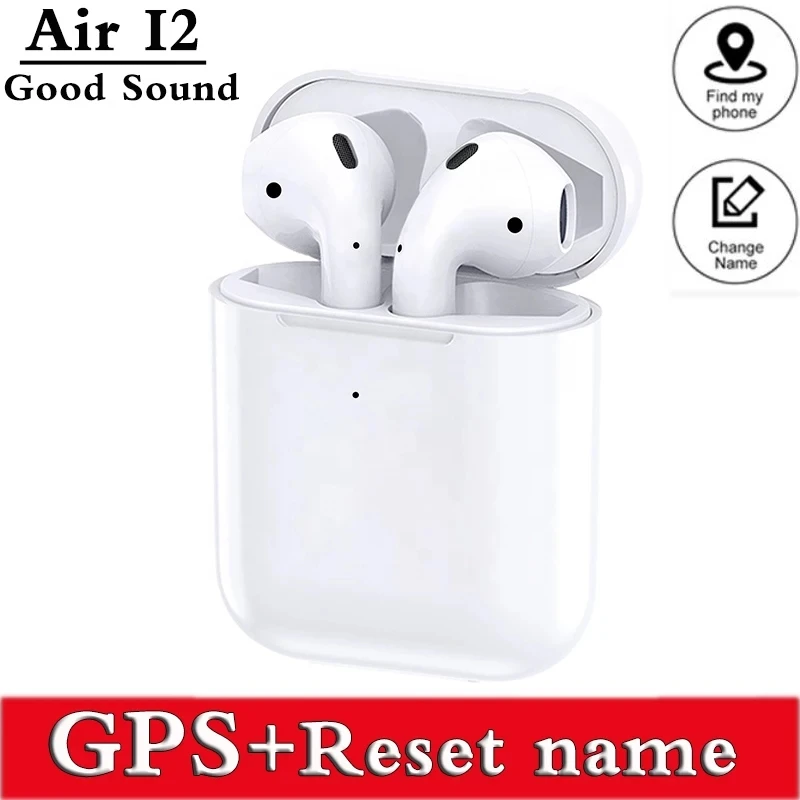 Беспроводные Bluetooth-наушники с сенсорным управлением для airpods 2 спортивные