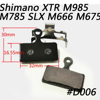 D006 Catazer 4 пары полуметаллические MTB велосипедные дисковые тормозные колодки для велоспорта SHIMANO0 AVID HAYES TEKTRO Magura Formula - Цвет: D006