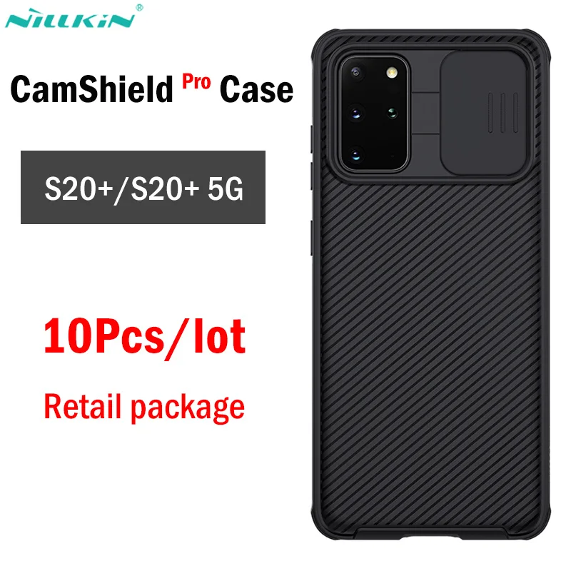 

10Pcs/lot Nillkin CamShield Pro Case for Samsung Galaxy S20 Plus/S20+ 5G Case Cover Slide Camera Lens Protection Case Wholesales