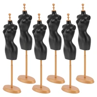 6pcs doll dress form doll clothes display support doll mannequin bracket