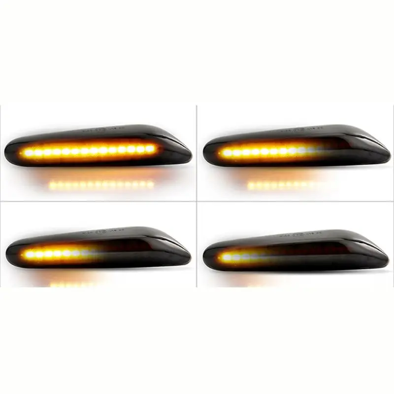 

Led Dynamic Turn Signal Light Side Marker Lamp for B-MW E46 E36 E60 E61 E90 E91 M2ED