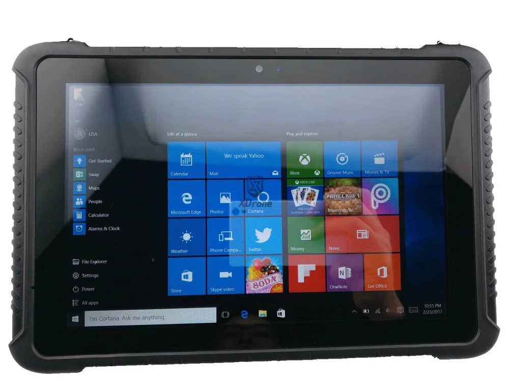 Оригинальный Прочный планшет K16T для диагностики ОС Windows водонепроницаемый