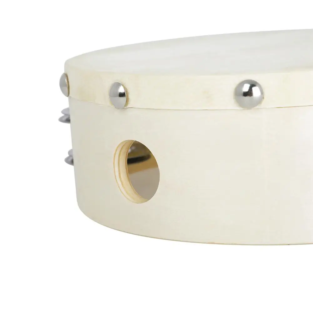 6 дюймов двойной бубен круглый ручной барабан детские головоломки игрушечный