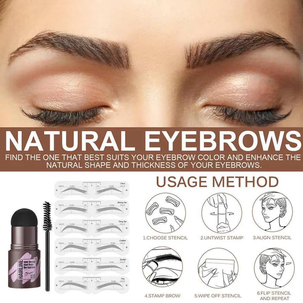 

Eyebrow Pencil Styling Set, Reusable Eyebrow Waterproof And Long-lasting Eyebrow Styling Makeup Set