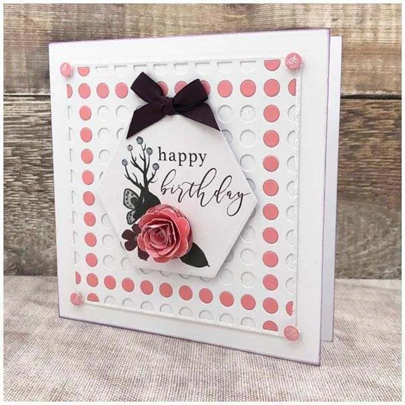 Набор вырубных штампов &quotсостав держащей букет на свадьбе 2 трафареты