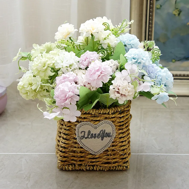 1 Bundle Bouquet of Carnations Christmas Home Decoration Accessories Wedding Decorative Scrapbooking Flowers Artificial Plants | Дом и сад