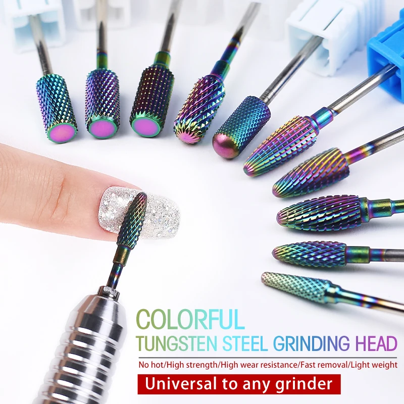 

NAILCO Nail Drill Bit Electric Manicure Accessories Rotary Apparatus for Nail Files Milling Cutter File Nail Art Tools