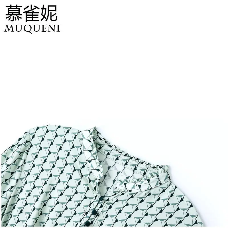 

High End Silk Dress Summer Women's 2021 New Big Brand Mulberry Silk Temperament Age Reducing Medium Length Print Dress