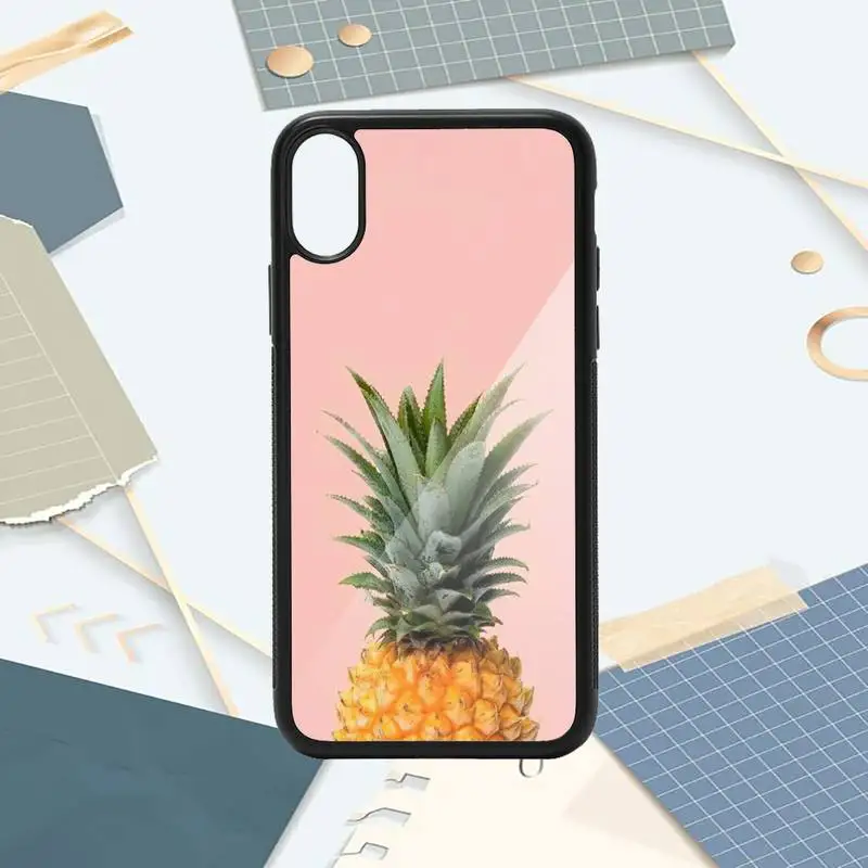 

Summer Fruit Pineapple Watermelon Lemon Phone Case PC for iPhone 11 12 pro XS MAX 8 7 6 6S Plus X 5S SE 2020 XR