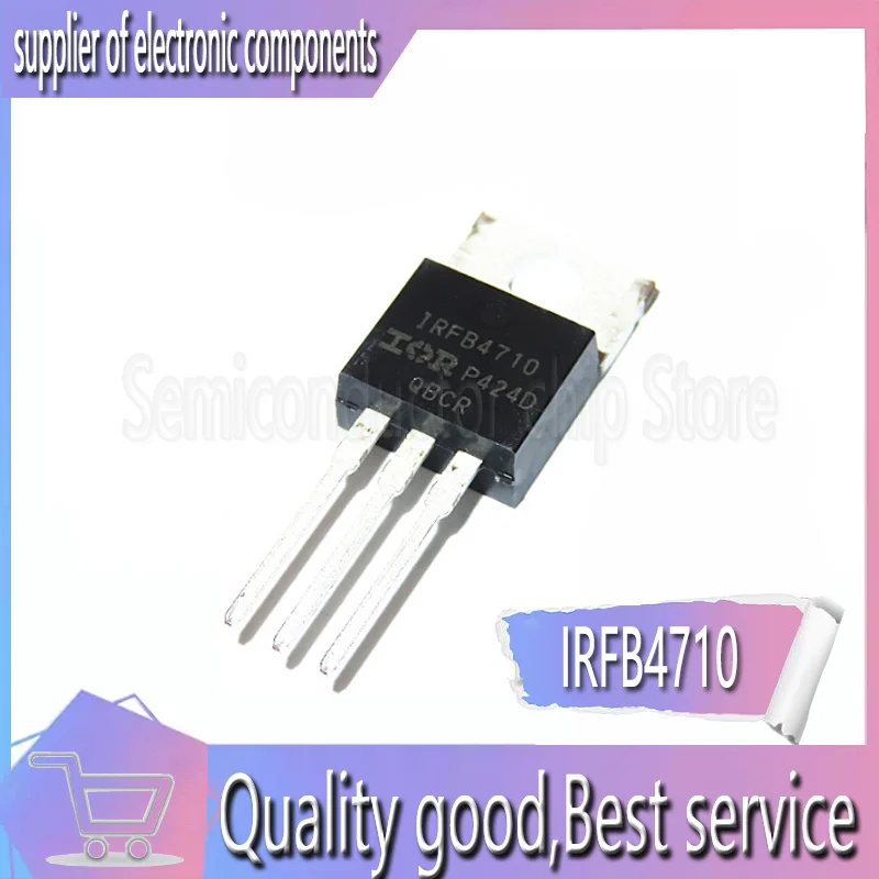 

10 шт./лот IRFB4710 New Spot TO-220 100V 75A
