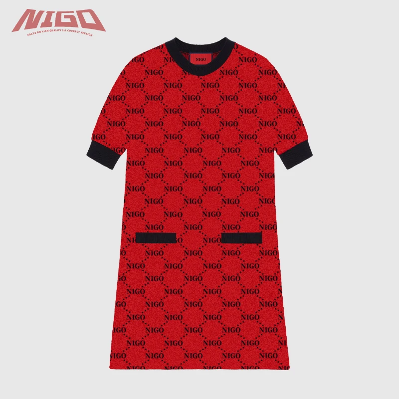 

NIGO G 21ss Red dress / cardigan / T-shirt Code@G12