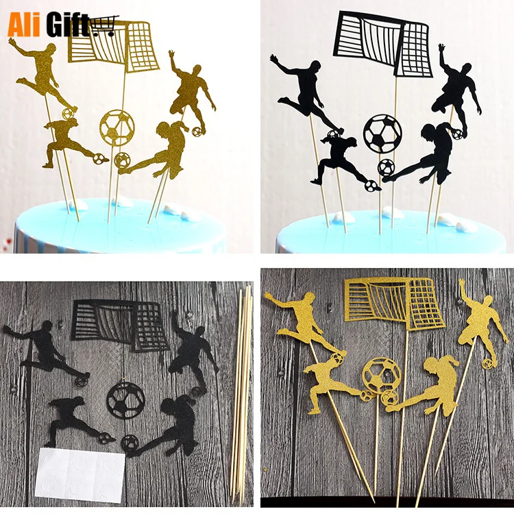 Лидер продаж украшение для торта в виде футбольной сцены аксессуары Кубка мира