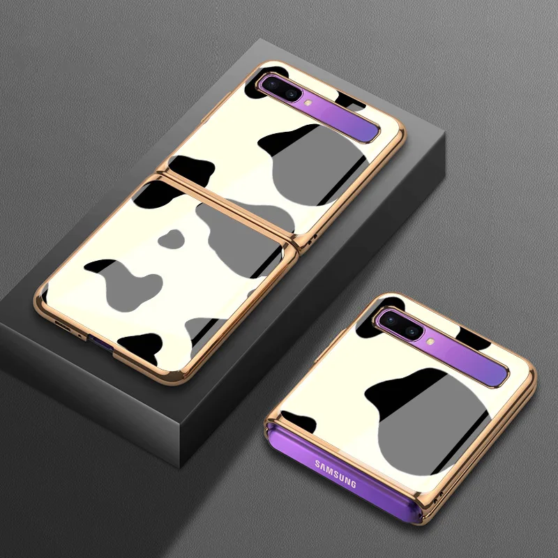 

for Samsung zflip mobile phone case sm-f7000 4G 5g version f7070 f700n tempered glass mobile phone case