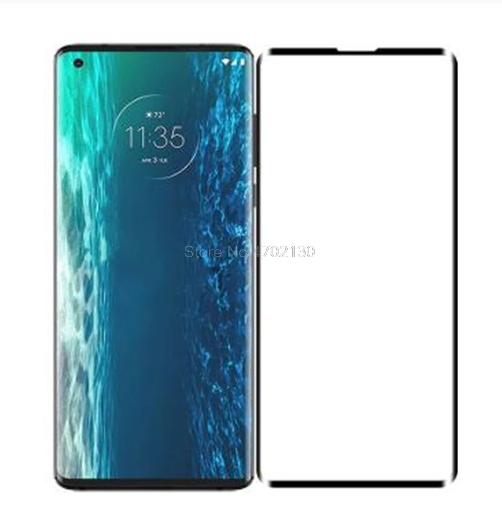 

3D Arc Edge полное покрытие закаленное стекло для Motorola Moto Edge / Edge S Edge / Edge + / Edge Plus Защитная пленка для экрана