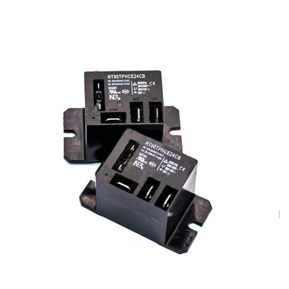 

2 шт./лот 100% новое реле NT90TPHCE12CB 12VDC NT90TPHCE24CB 24VDC 30A 5PIN 12VDC 24VDC One on one off
