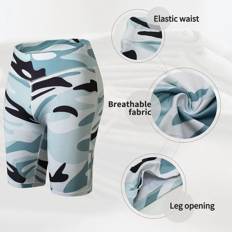 High Waist Hip-lifting Yoga Ladies Outdoor Exercise Summer Cycling Shorts Running Sportswear Shorts