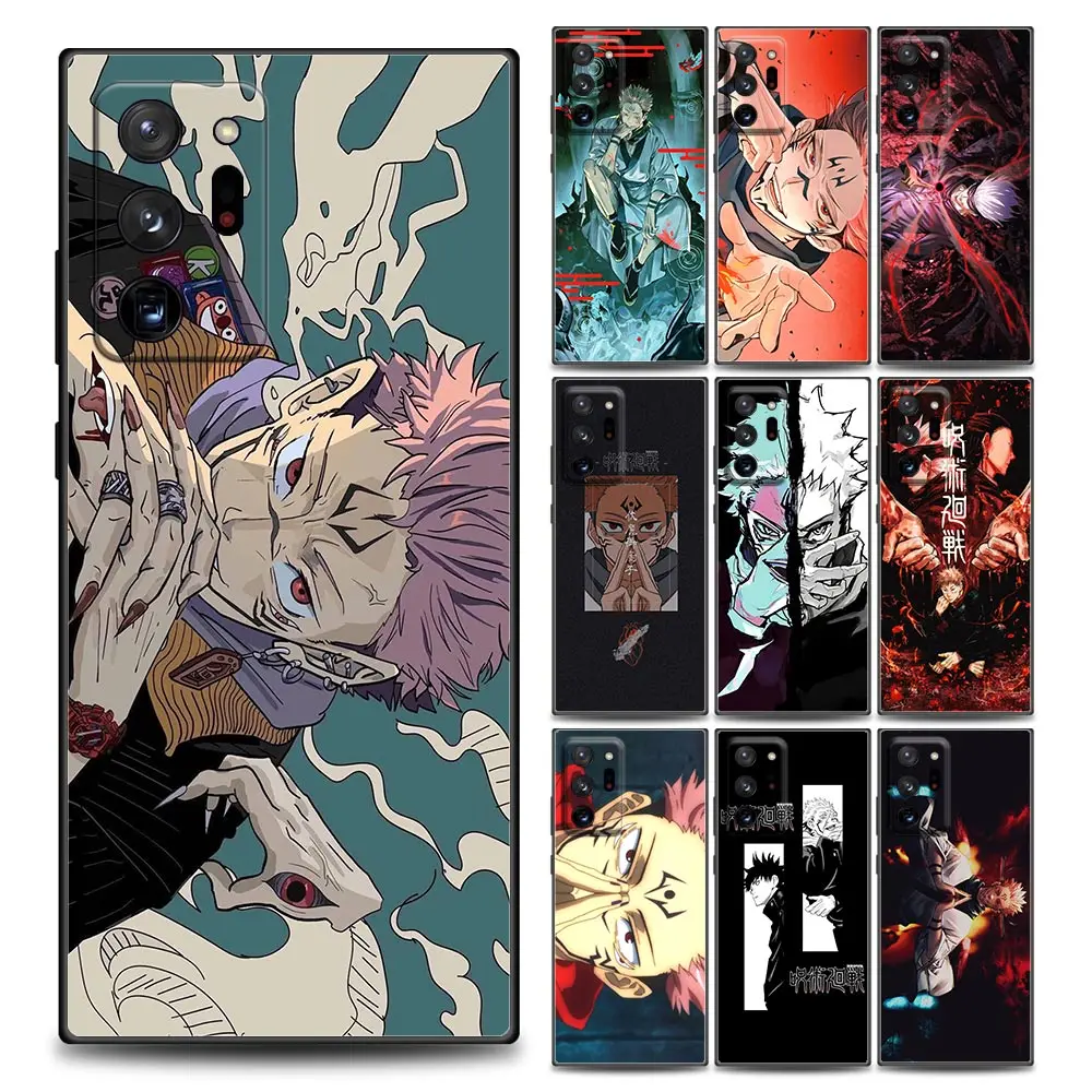 

Anime Jujutsu Kaisen Samsung Case for Note 8 Note 9 Note 10 M11 M12 M30s M32 M21 M51 F41 F62 M01 Soft Silicone Cover