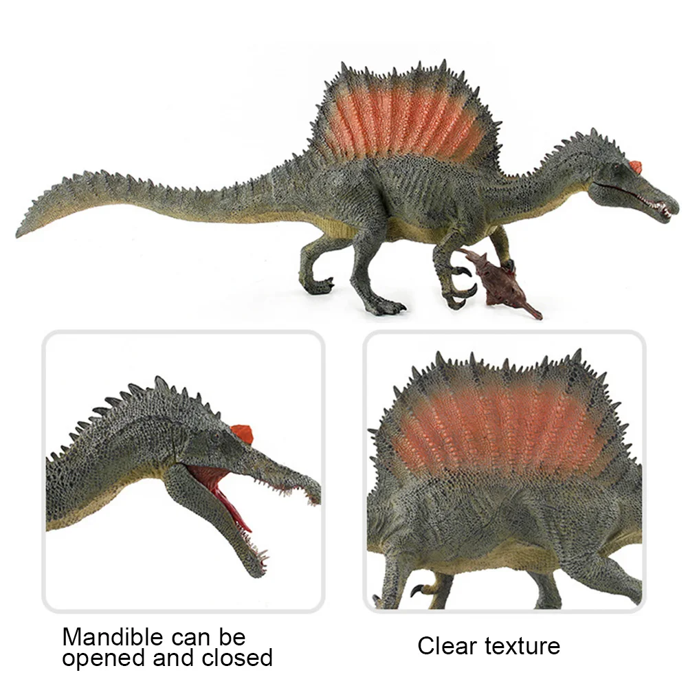 Моделирование Spinosaurus динозавр ПВХ Фигурка Скульптура настольный декор Детская