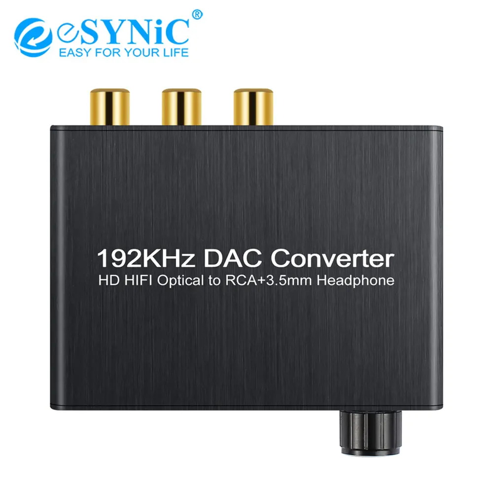 Цифровой аудиодекодер eSYNiC 5.1ch цифро аналоговый аудиопреобразователь DAC