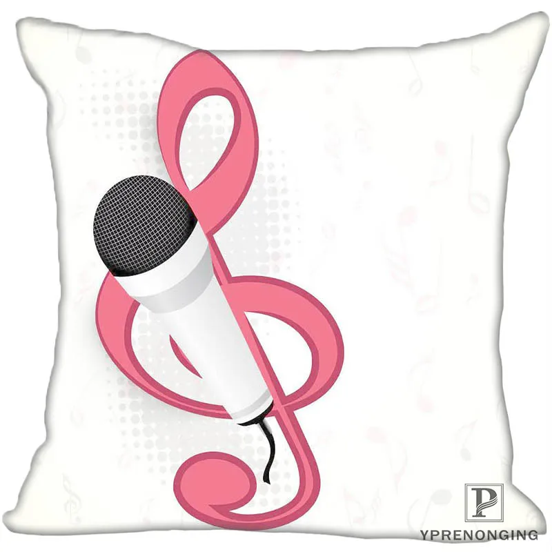 Custom Srdiecko Noty Square Pillowcase Zippered Pillow Cover Case 35X35 40x40 45x45cm(One Side)180522-02-777 | Дом и сад