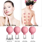 Силиконовые вакуумные банки-присоски, антицеллюлитный массаж, банки для лица, для похудения, лифтинга кожи, облегчение боли, забота о здоровье