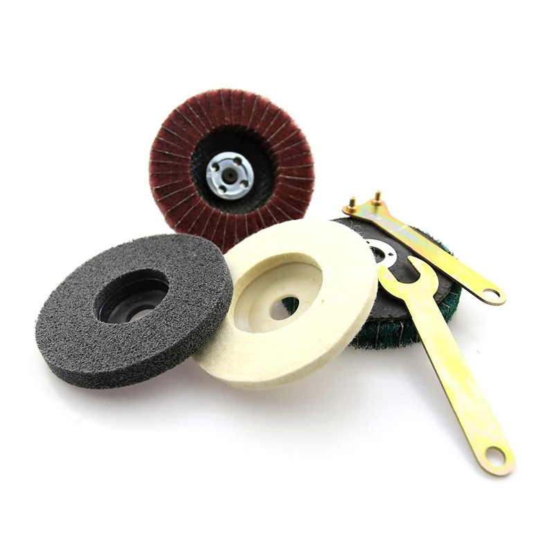 

4 Inch Flap Disc Grinding Sanding Angle Grinder Wheel Sand Paper Set Tool Supply