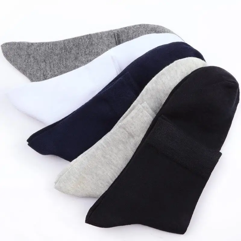 

2021 Sale Sokken Calcetines Hombre 5 Pairs Of Discounts Autumn And Winter Cotton Socks Fashion Breathable Men's Business Casual