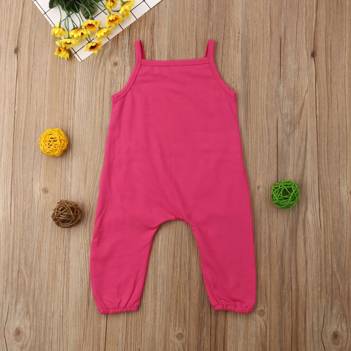 

Newest Cute Newborn Baby Girls Vest Romper Jumpsuit Bodysuit Clothes Outfits Summer