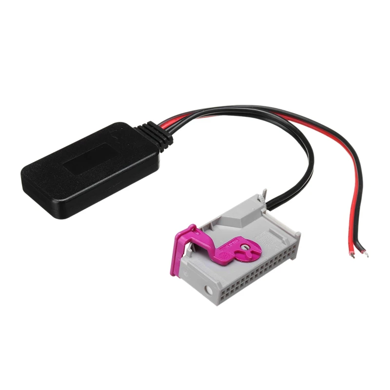 

Car Wireless Bluetooth Module Music Adapter Auxiliary Line Aux o Receiver For- A3 A4 A6 A8 Tt R8 Rns-E