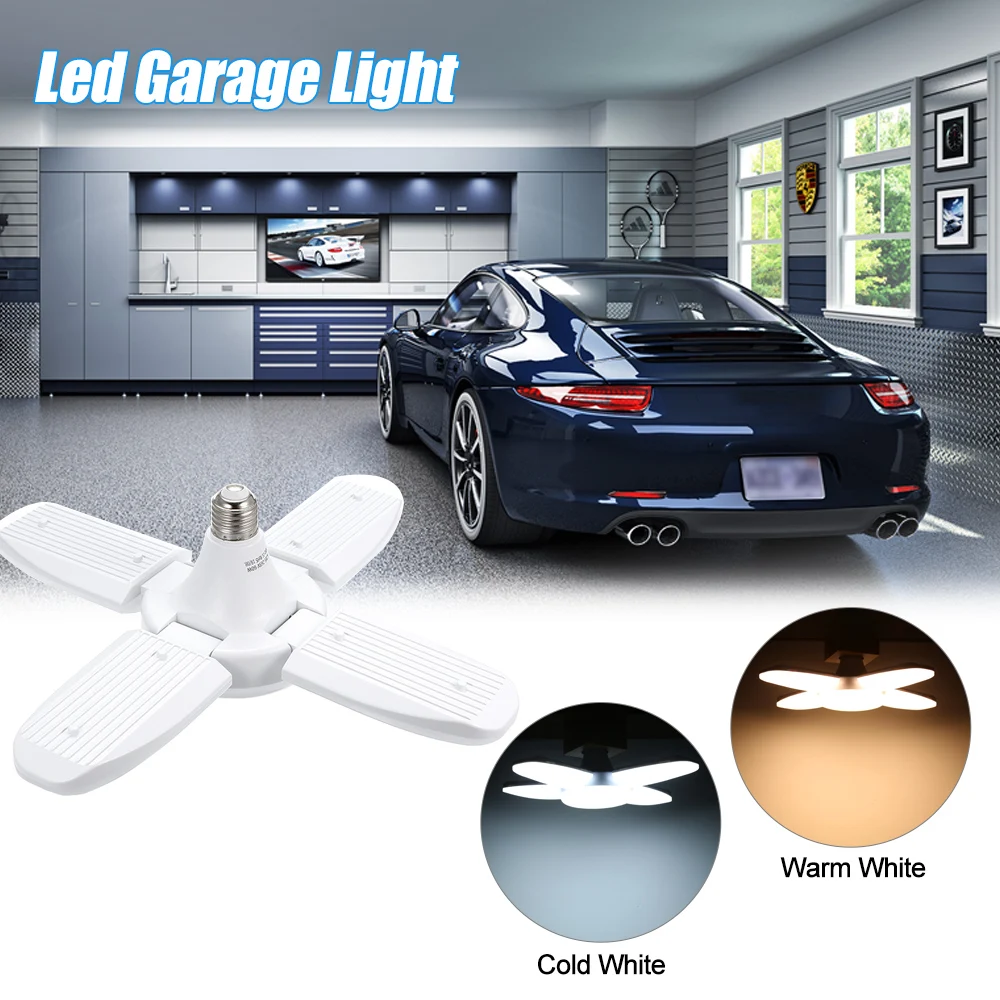 Складной светодиодный подвесной светильник с вентилятором и лезвием 60 Вт s B22 E27