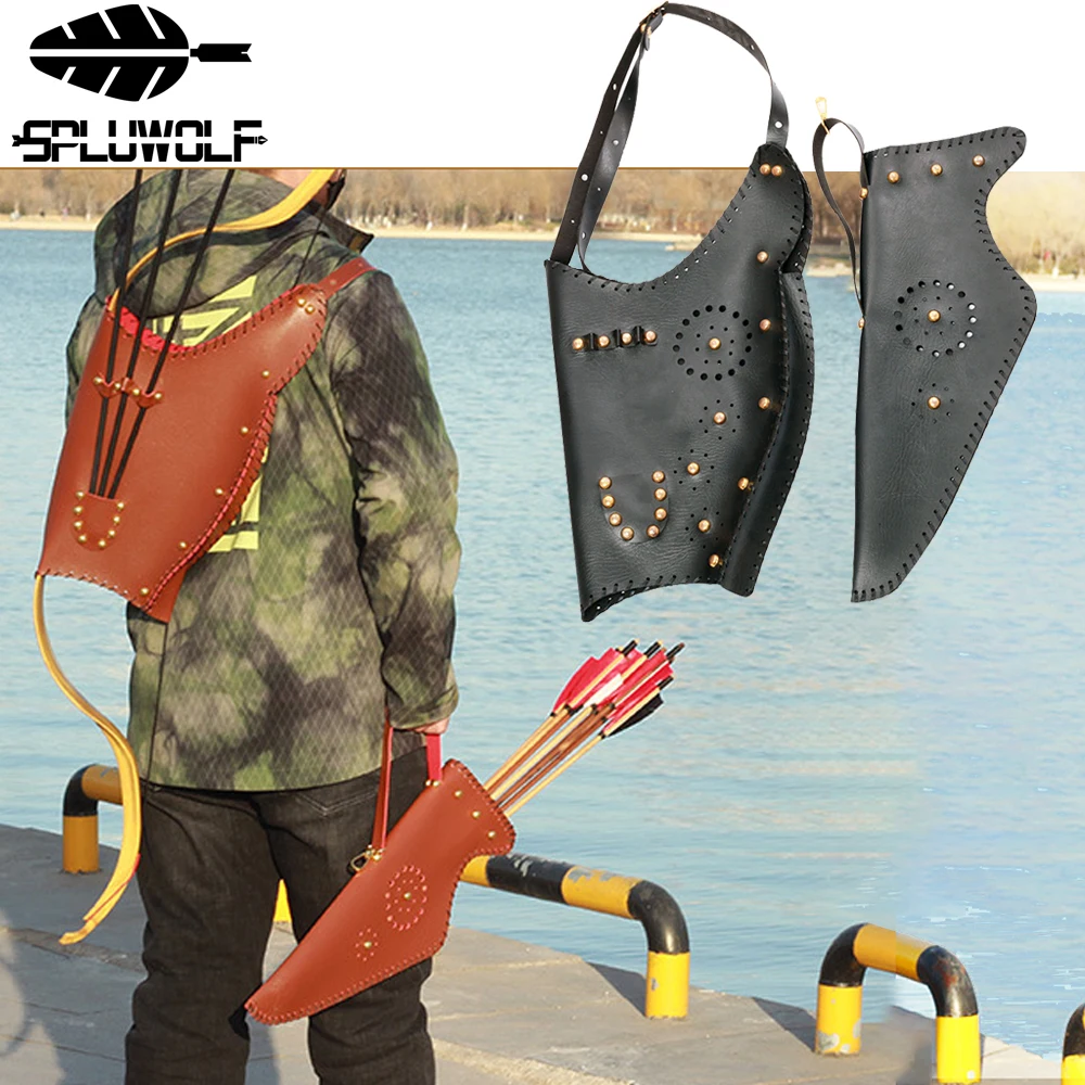 Traditional Archery Recurve Bow Bag Case Holder Arrow Quiver Set
