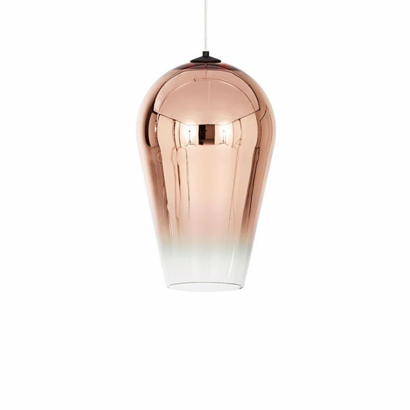 Rose Gold Современный скандинавский роскошный стеклянный подвесной светильник Dixon светодиодный подвесной светильник освещение для столовой подвесной светильник - Цвет корпуса: Rose Gold