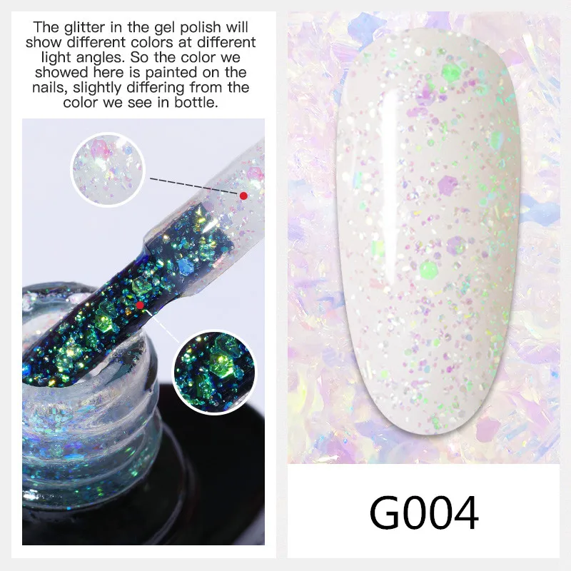 

Gelfavor Gel Polish Set For Manicure 40/60/80pcs Glitter UV LED Lamp Semipermanent Nail Polish Enamel Nail Art Gel Lacquer Kit