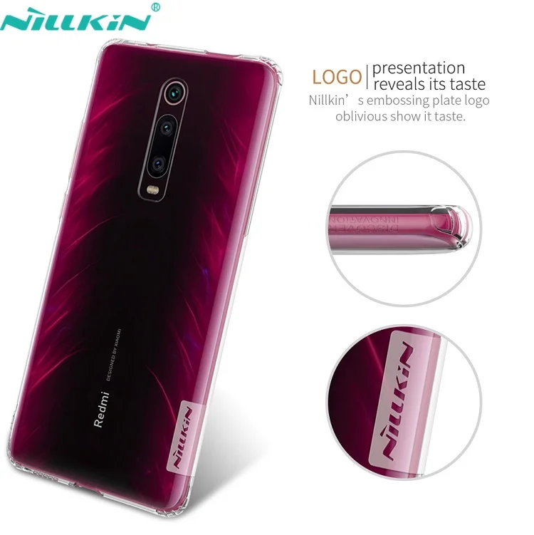

Для Xiaomi Redmi Note 10 Pro чехол Nillkin Nature Series прозрачный мягкий чехол из ТПУ для Mi 9T 10T K40 K20 POCO X3 NFC F3 Pro Lite Plus