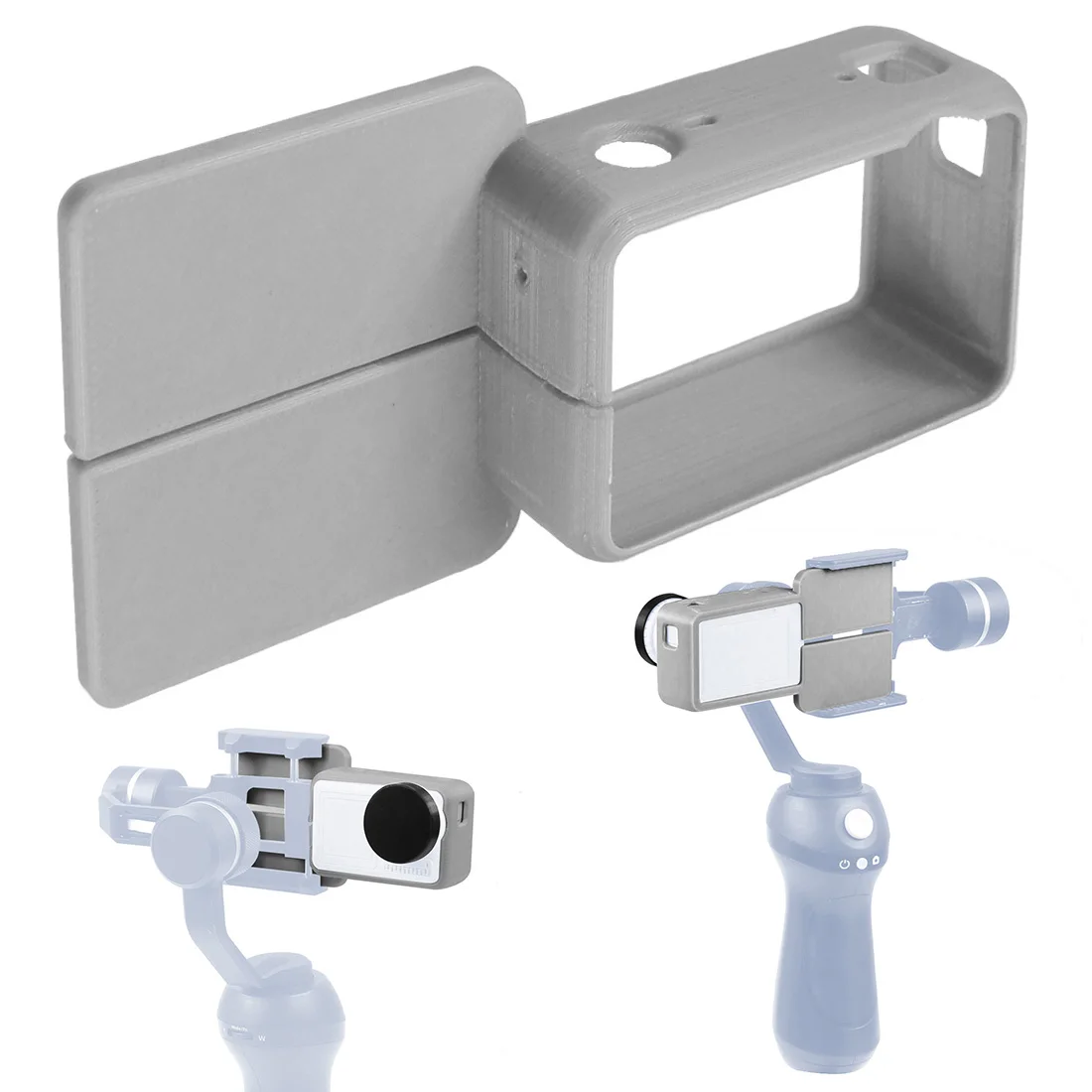 3D Печатный переключатель Монтажная пластина адаптер для DJI OSMO экшн камеры рамка