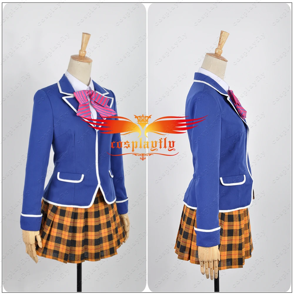 Костюм горничной из аниме продовольственные войны: Shokugeki No Soma Erina Nakiri костюм для